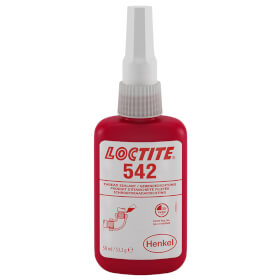 Loctite 542 mittelfeste Gewindedichtung für Hydraulik - und Pneumatikanlagen