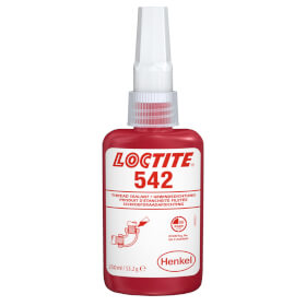 Loctite 542 mittelfeste Gewindedichtung für Hydraulik - und Pneumatikanlagen