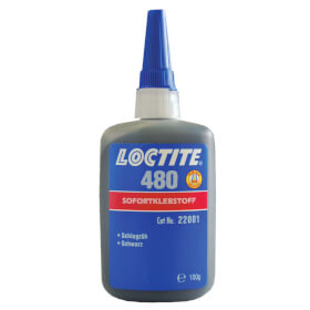 Loctite 480 Cyanacrylat Sekundenkleber, 1K für stoßfeste Verklebungen