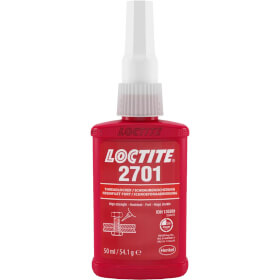 Loctite 2701 hochfeste Schraubensicherung fr verchromte Flchen