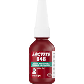 Loctite 648 hochfester Fgeklebstoff fr Getriebwellen und Rotoren
