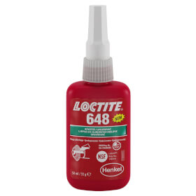 Loctite 648 hochfester Fügeklebstoff für Getriebwellen und Rotoren