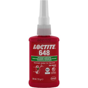 Loctite 648 hochfester Fgeklebstoff fr Getriebwellen und Rotoren