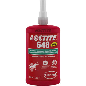 Loctite 648 hochfester Fgeklebstoff fr Getriebwellen und Rotoren