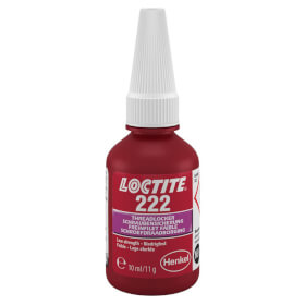 Loctite 222 niedrigfeste Schraubensicherung für kleine Schrauben