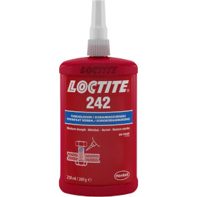 Loctite 242 mittelfeste Schraubensicherung fr universelle Anwendungen