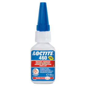 Loctite 460 Sekundenkleber auf Alkoxyethylbasis für poröse Materialien