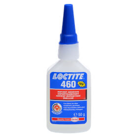 Loctite 460 Sekundenkleber auf Alkoxyethylbasis fr porse Materialien