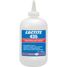 Loctite 435 Sekundenkleber auf Ethylbasis mit Sto - und Schlfestigkeit