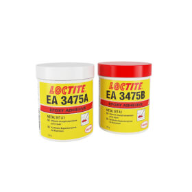Loctite EA 3475 Aluminiumklebstoff 2K aluminiumgefüllter Epoxidklebstoff für Reparaturarbeiten