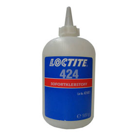 Loctite 424 Ethyl - Cyanacrylat Sekundenkleber für Gummi - Metall Verbindungen