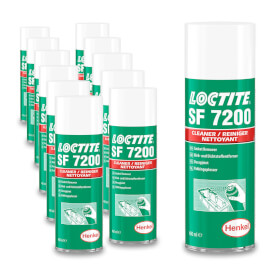 12x Loctite SF 7200 Kleb - und Dichtstoffentferner fr Silikon und alle Flchendichtungen