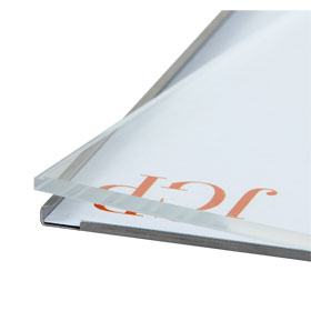 LITE Infotafeln stilvolle Beschilderung aus Acrylglas und Edelstahl,