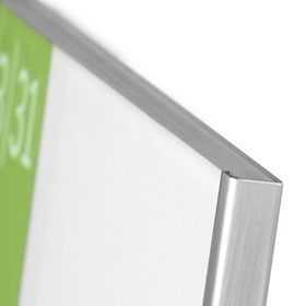 LITE Secure Infotafel stilvolle Türbeschilderung aus Acrylglas und Stahl,