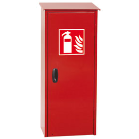 Schutzschrank für Feuerlöscher MINIMAX Wandschrank für Feuerlöscher bis 12 kg Füllinhalt