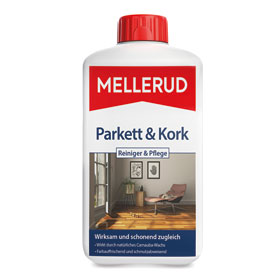MELLERUD Parkett Glanz Reiniger zur Reinigung und Pflege, 