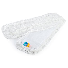 MEGA Clean Universal Schlingenmopp 40 cm hochwertiger Schlingen - Fransen - Mopp, gleichmäßige Schlingenverteilung
