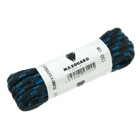 Schnürsenkel Schnürriemen Schnürbänder MAXGUARD NOMEX-Senkel blau/schwarz