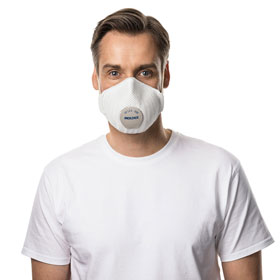 Moldex Atemschutzmaske Air Plus ProValve 3308 FFP2 R D Partikelmaske mit Klimaventil