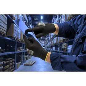 Mapa Ultrane 641 Strickarbeitshandschuh schwarz Optimaler Komfort und Atmungsaktivität mit Schnittschutz und langer Haltbarkeit