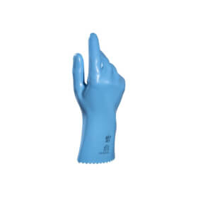 Mapa Professional Jersette 300 Flssigkeitenschutz blau Naturlatexhandschuh mit nahtloser Griffflche