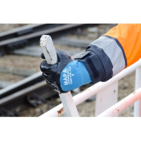 Mapa Temp-Ice 700 Kälteschutzhandschuh schwarz blau Hervorragender Grip und sehr Abriebfeste Beschichtung