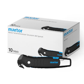 Martor Sicherheitsmesser Secumax 350 10er Sparset zum Schneiden und Ritzen