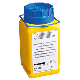 Martor Sammelbox 9810 fr gebrauchte Klingen von Sicherheitsmessern