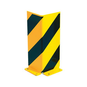 Anfahrschutz zum Aufdübeln, robuster Stahl, Winkel (zweiseitiger Schutz), 