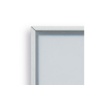 NEW AGE Türschilder hochfeste, silber matte Aluminiumprofile,