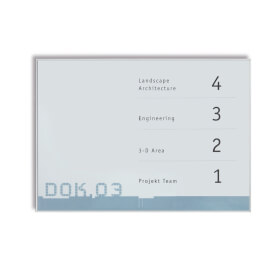 NEW AGE Türschild A5 Querformat, hochfeste, silber matte Aluminiumprofile, 