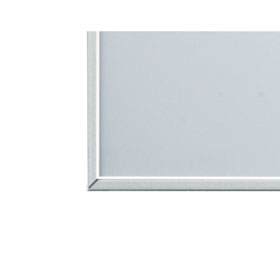 NEW AGE Infotafel A3 Querformat, hochfeste, silber matte Aluminiumprofile,