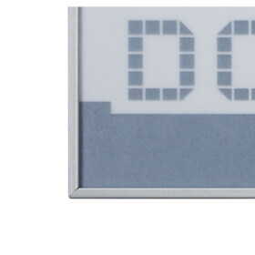NEW AGE Infotafel, SmartLine A2, hochfeste, silber matte Aluminiumprofile,