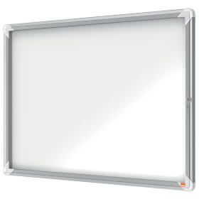 Nobo Schaukasten Premium Plus 8x DIN A4 für den Innenbereich, mit magnetischer Metalloberfläche