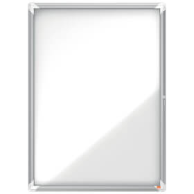 Nobo Schaukasten Premium Plus 9x DIN A4 für den Innenbereich, mit magnetischer Metalloberfläche