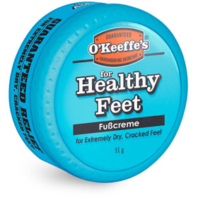 OKeeffes Healthy Feet Fußcreme speziell für raue und rissige Haut