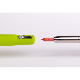 Pica DRY Longlife Automatic Pen, Baumarker für trockene und nasse Oberflächen, integrierter Spitzer,