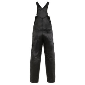 Kälteschutzkleidung Kälteschutzhosen PLANAM Piloten-Latzhose, schwarz,