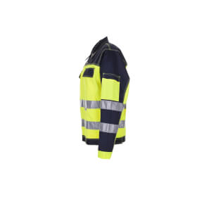 Warnschutzkleidung Warnschutzjacken PLANAM Warnschutz-Bundjacke, gelb-marine