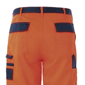Warnschutzkleidung Warnschutzhosen PLANAM Warnschutz-Bundhose, orange-marine