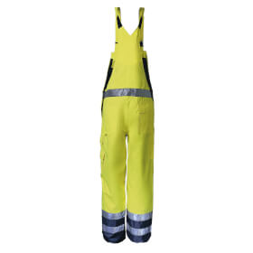 Planam Warnschutz Parka – Gelb/marine, Größe L, Wasserdicht & Atmungsaktiv