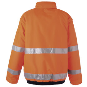 Warnschutzkleidung Warnschutzjacken PLANAM Warnschutz-Pilotenjacke, orange,