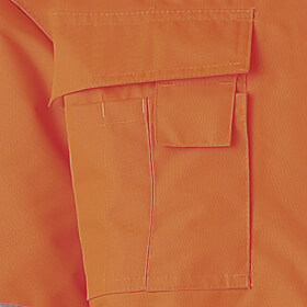 Warnschutzkleidung Warnschutzjacken PLANAM Warnschutz-Pilotenjacke, orange,