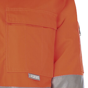 Warnschutzkleidung Warnschutzjacken PLANAM Warnschutz-Comfortjacke, orange-marine
