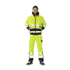 Warnschutzkleidung Warnschutzjacken PLANAM Warnschutz-Comfortjacke, gelb-marine
