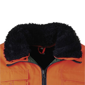 Warnschutzkleidung Warnschutzjacken PLANAM Warnschutz-Comfortjacke, orange-grn