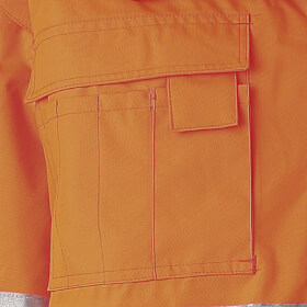 Warnschutzkleidung Warnschutzjacken PLANAM Warnschutz-Comfortjacke, orange-grn