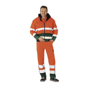 Warnschutzkleidung Warnschutzjacken PLANAM Warnschutz-Comfortjacke, orange-grn