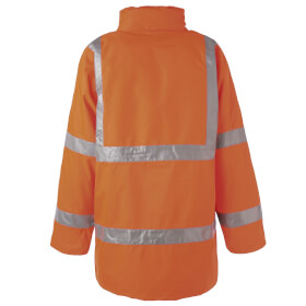 Warnschutzkleidung Warnschutzjacken PLANAM Warnschutz-Parka, orange,