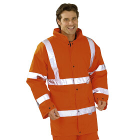 Warnschutzkleidung Warnschutzjacken PLANAM Warnschutz-Parka, orange,